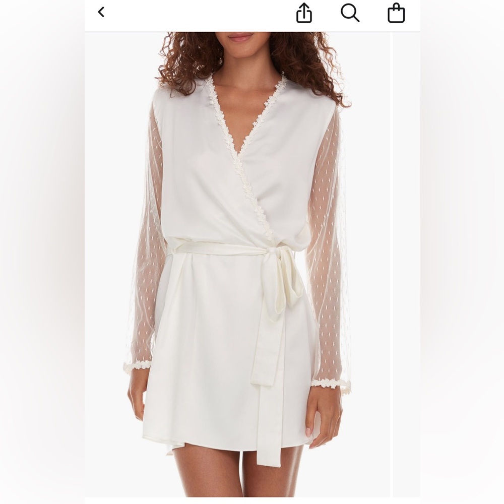 Flora Nikrooz showstopper bride robe